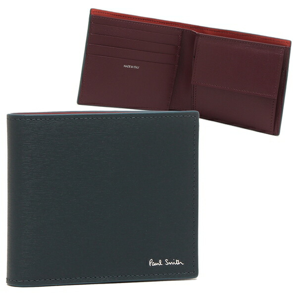 新品♡ポールスミス　Paul Smith 折り財布　マルチカラー　ブラック Paul Smith ポールスミス 二つ折り財布 ストライプ メンズ