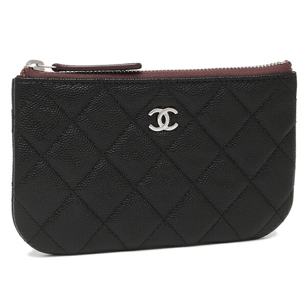 CHANEL クラシックスモール　ミニポーチ Classic small zipped pouch - Grained shiny calfskin & gold