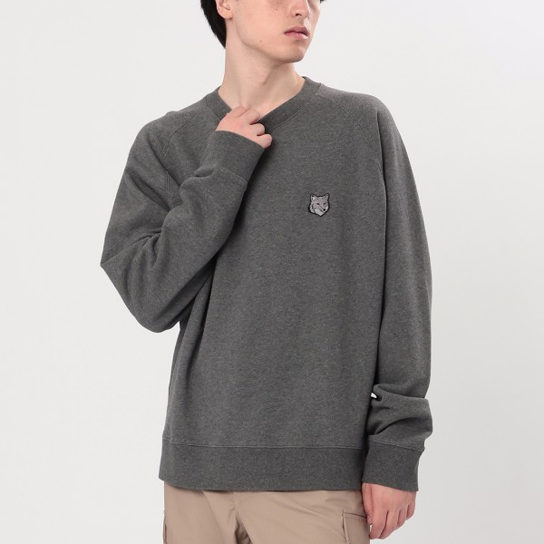 楽天市場】メゾンキツネ スウェット グレー メンズ MAISON