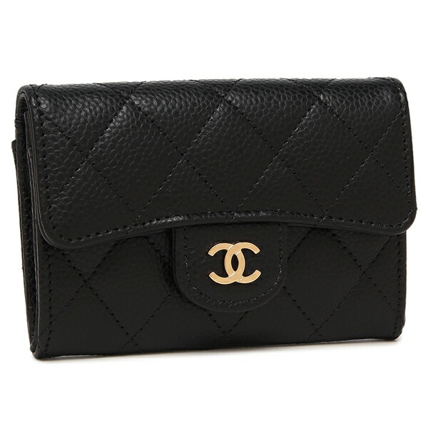 【CHANEL】シャネル フラグメントケース カードケース 黒 シャネル CHANEL マトラッセフラグメントケース ブラック レザー