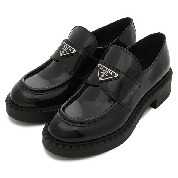 PRADA ブラウン ローファー 本体 プラダ 23cm