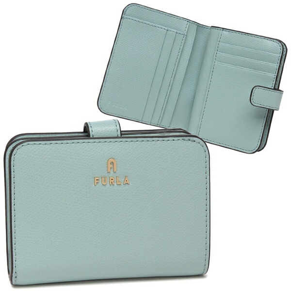 FURLA WP00315ARE0003790S 関税送料込 楽天市場】フルラ 二つ折り財布 カメリア ブラウン ベージュ