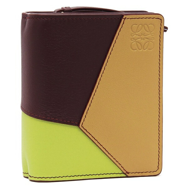 楽天市場】LOEWE ロエベ PUZZLE COMPACT ZIP WALLET パズル 二