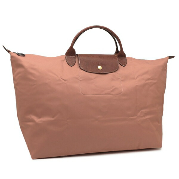 【LONGCHAMP】ボストンバッグ　オレンジ LONGCHAMP - 新品 ロンシャン LONGCHAMP ボストンバッグ ル プリ