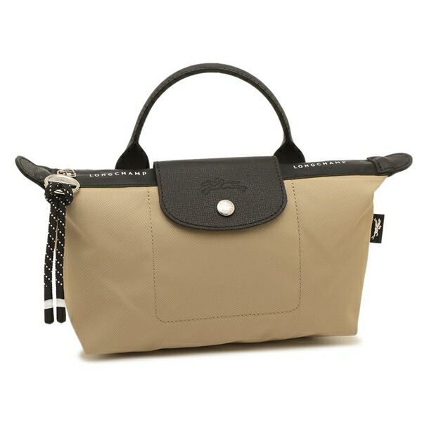 Longchamp ベージュ ショルダーバッグ ロンシャン LONGCHAMP ハンドバッグ ショルダーバッグ プリ