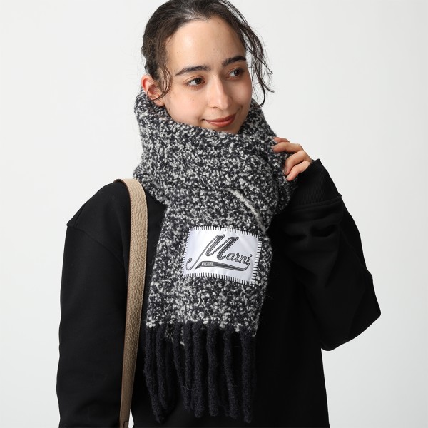 Marni モヘア マフラー スカーフ マルニ レオパード Marni モヘア マフラー スカーフ マルニ レオパード - メルカリ