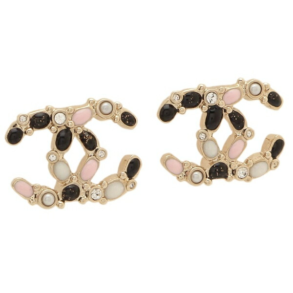 楽天市場】シャネル ピアス ココマーク CCマーク ドロップピアス