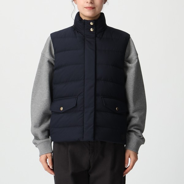 超美品■モンクレール ダウンベスト ブラック レディース 00 MONCLER モンクレール WESER レディース ダウンベスト【ブラック