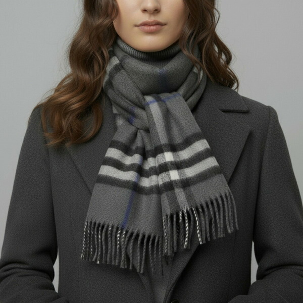 楽天市場】BURBERRY バーバリー マフラー カシミヤ バーバリーチェック