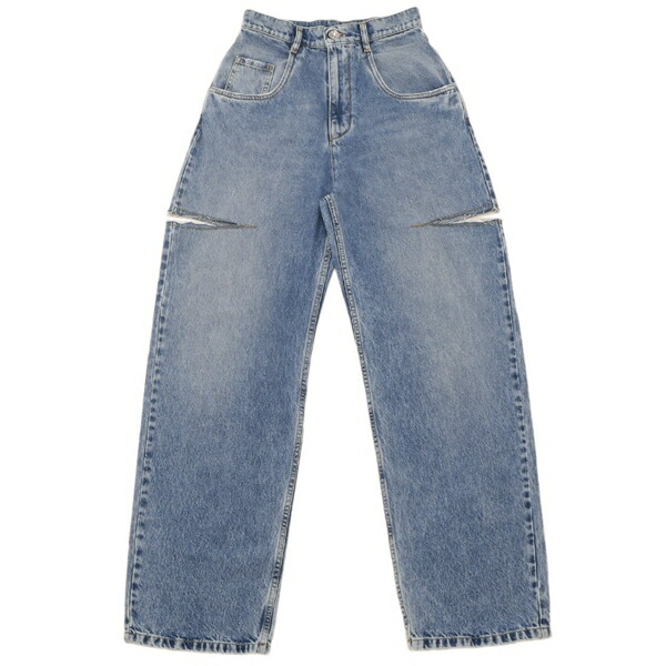 楽天市場】メゾンマルジェラ パンツ ボトムス デニム ジーンズ ブルー