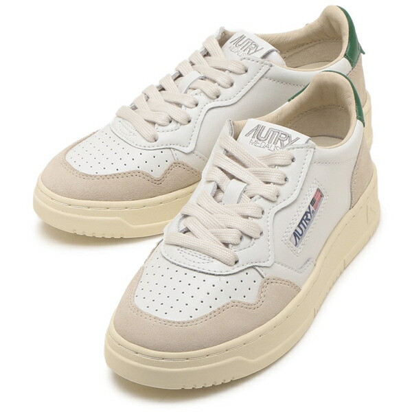 楽天市場】オートリー スニーカー メダリスト ホワイト ピンク