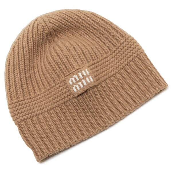 楽天市場】MIU MIU ミュウミュウ 帽子 アルパカ ビーニー ニット帽