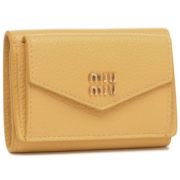 楽天市場】ミュウミュウ MIUMIU ヴィッテロダイノレザー 財布