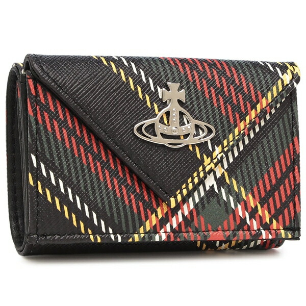 楽天市場】ヴィヴィアンウエストウッド 三つ折り財布 がま口