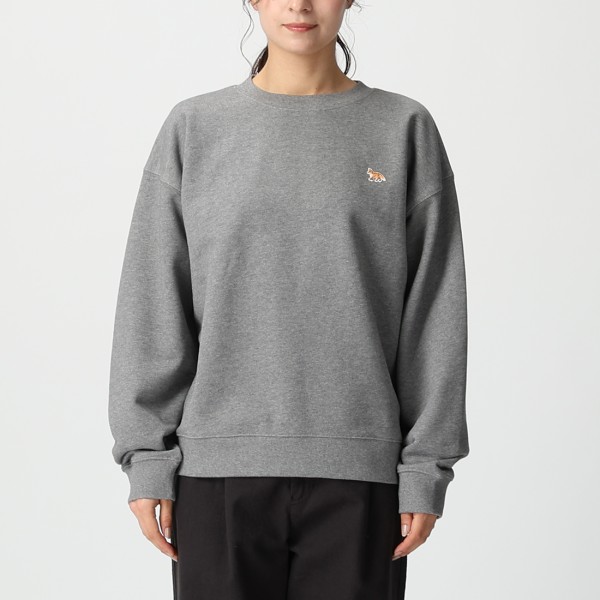 楽天市場】メゾンキツネ スウェット フォックスヘッド グレー メンズ