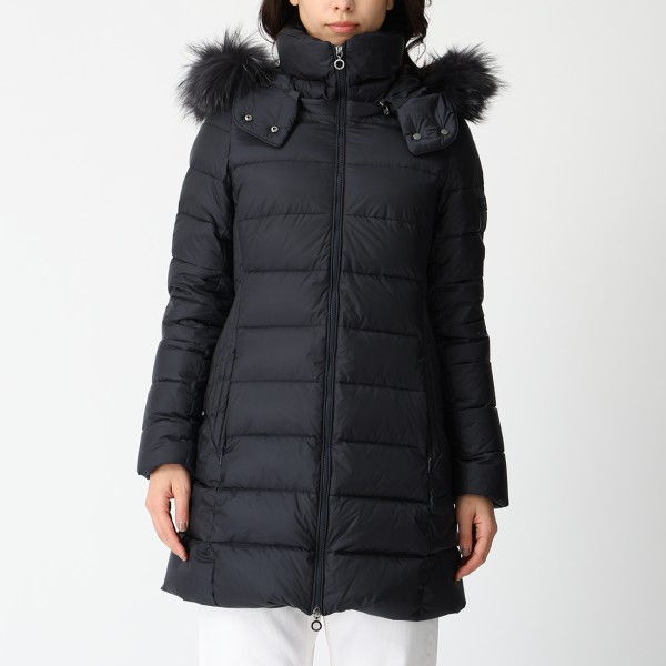 楽天市場】マックスマーラ ダウンジャケット コート トレフェ ブラック