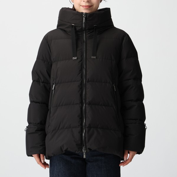 ムーレー ダウンジャケット フェイエム レディースS〜Mサイズ 黒 楽天市場】MOORER ムーレー ダウンジャケット コート フリージア