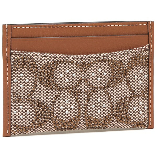 楽天市場】コーチ カードケース エッセンシャル カードケース ブラウン