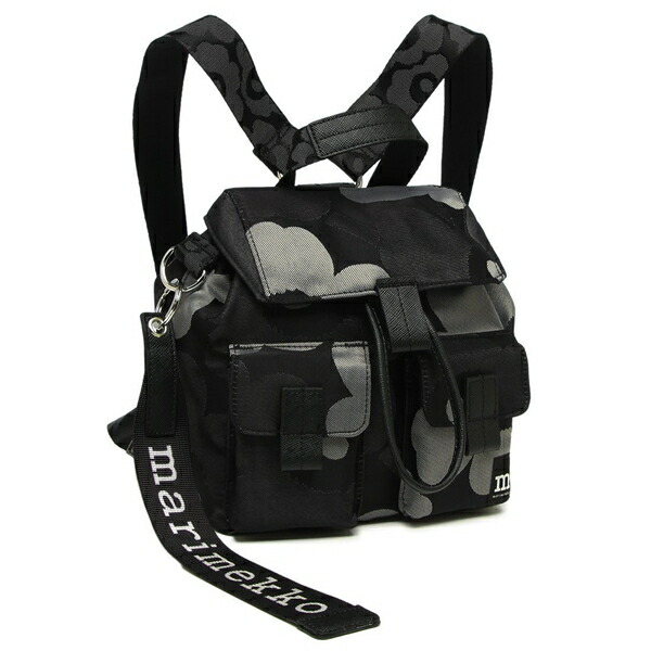 楽天市場】マリメッコ リュック バックパック ウニッコ 花柄 グレー