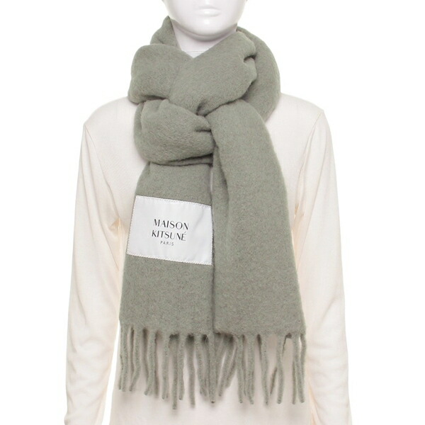 楽天市場】Maison Kitsune メゾンキツネ フォックスヘッドロゴ 大判