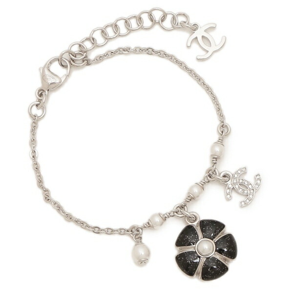 楽天市場】シャネル CHANEL ブレスレット CCマーク メタル ストラス