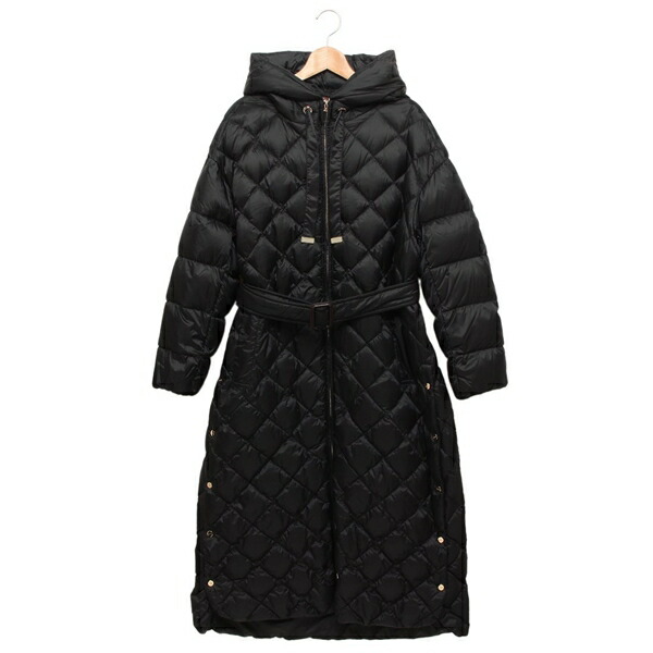 楽天市場】マックスマーラ ダウンジャケット コート トレフェ ブラック