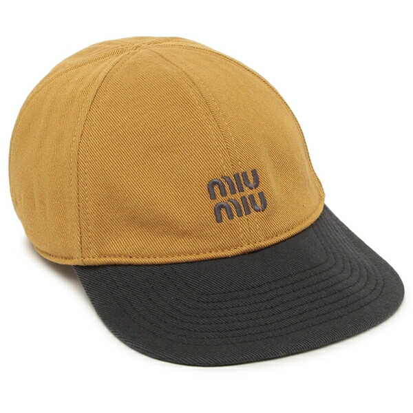 楽天市場】MIUMIU ミュウミュウ ベースボールキャップ 5HC179 2F3W