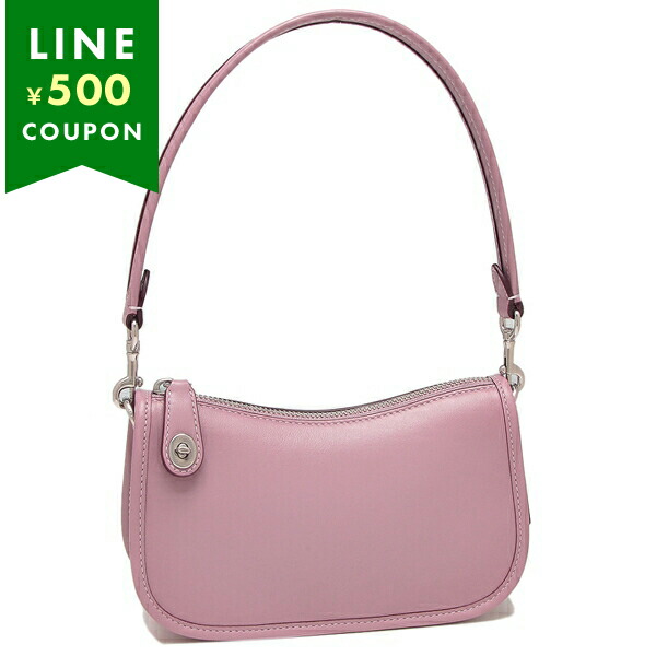 値下げしました！COACH ショルダーバッグ ブラック/ピンク コーチ アウトレット ショルダーバッグ レディース シグネチャー