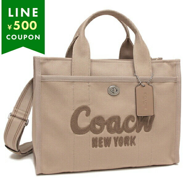 COACH カーゴトート ベージュ トートバッグ CP158 楽天市場】コーチ COACH トートバッグ ベージュ レディース