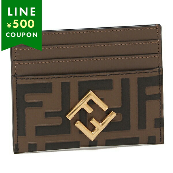 楽天市場】FENDI フェンディ FF Diamonds Zip Card Case FF