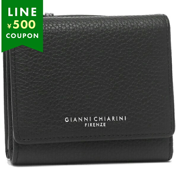 GIANNI CHIARINI 長財布 ブラック レディース PF 5042 NERO GRN GIANNI CHIARINI ジャンニ キアリーニ 長財布 レディース