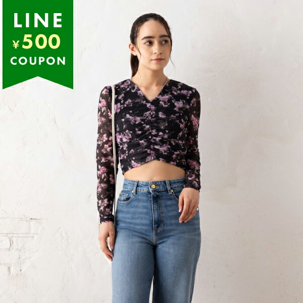 楽天市場】GANNI ガニー ブラウス 3D Jacquard Peplum Blouse