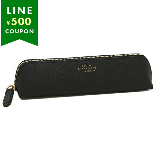 【美品】SMYTHSON/スマイソン/ペンケース/レザー/ブラック ペンケース | SMYTHSON/スマイソン | 三越伊勢丹オンライン