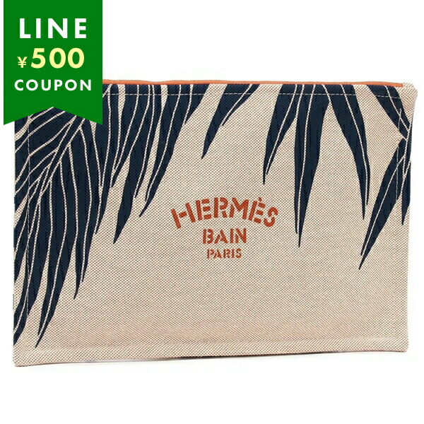 楽天市場】HERMES エルメス フラットポーチ YACHTING PM 103133M  