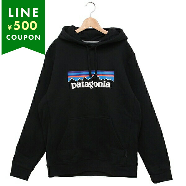 パタゴニア パーカー フーディー P-6ロゴ アップライザル フーディ ブラック メンズ PATAGONIA 39622 BLK