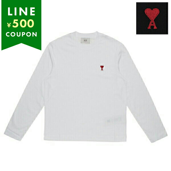 【AMI Paris】ネイビー＆オフホワイト ルーズ ボーダー Tシャツ AMI Paris☆ネイビー＆オフホワイト ルーズ ボーダー Tシャツ
