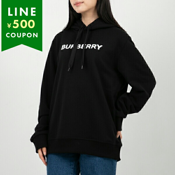 Burberry ブルーレーベル　スウェット　パーカー　デカロゴ　ブラック　古着 BURBERRY - 美品 バーバリー BURBERRY パーカー プルオーバー