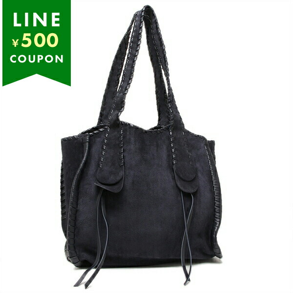 マ*ー様 CHLOE クロエ　フェザーコート　ブラック　サイズM Chloé シャイニーレザー製コインポケット付きChloé Iconic