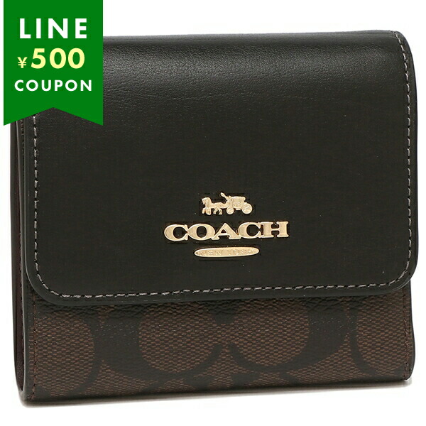 【国内即発】コーチ 折り財布 CE930 SVTSQ COACH コーチ 3つ折り財布 シグネチャー CE930 SVTSQ : ブランド