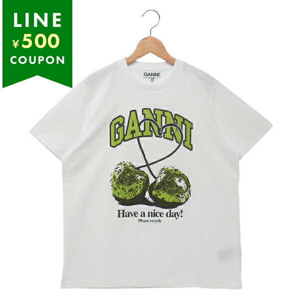 GANNI ガニー 半袖 Tシャツ Basic Cotton Jersey Peony Poodle Baby Fit T-shirt T4227 T4239 レディース ロゴT カットソー コットン カラー2色 楽天市場】GANNI ガニー 半袖 Tシャツ Basic Cotton Jersey