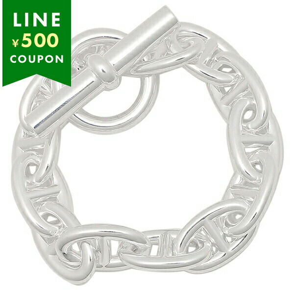 【HERMES】シルバーブレスレット CHAINE D’ANCRE PM エルメス/シェーヌダンクルPMチェーンブレスレット/Hermes