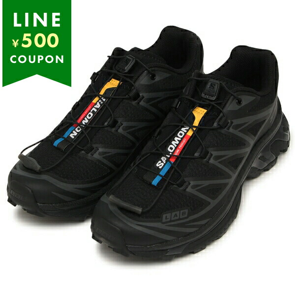 SALOMON XT-6 サロモン ブラック ユニセックス SALOMON - XT-6 - ユニセックス スニーカー - BLACK / BLACK