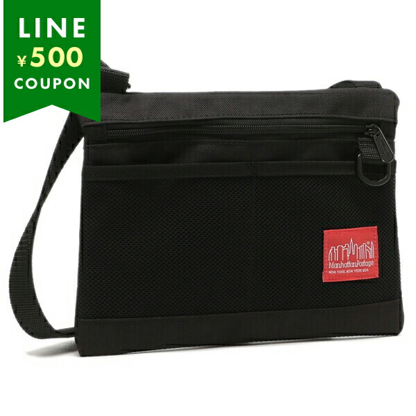 楽天市場】マンハッタンポーテージ ショルダーバッグ ブラック メンズ