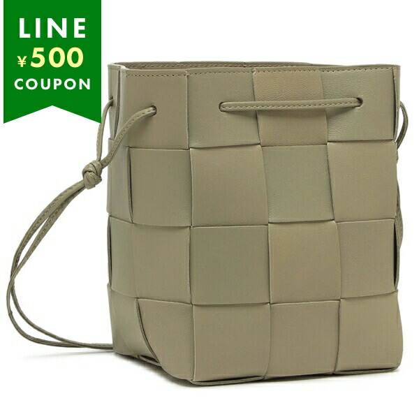ボッテガヴェネタ ショルダーバッグ カセット クロスボディ ポーチ ベージュ レディース BOTTEGA VENETA 680218 VCQC4 2916
