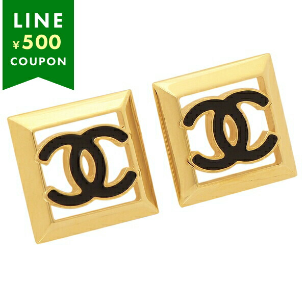 ちえぴー　CHANEL ココマーク シャネル CHANEL ピアス ココマーク CCマーク ゴールド