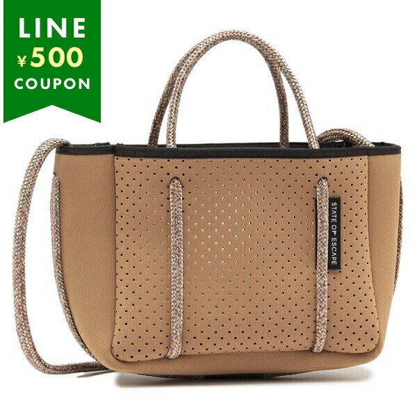 ♡美品♡ ステイト オブ エスケープ トートバッグ ポーチ付き ブラウン 肩がけ 楽天市場】STATE OF ESCAPE ステートオブエスケープ トート