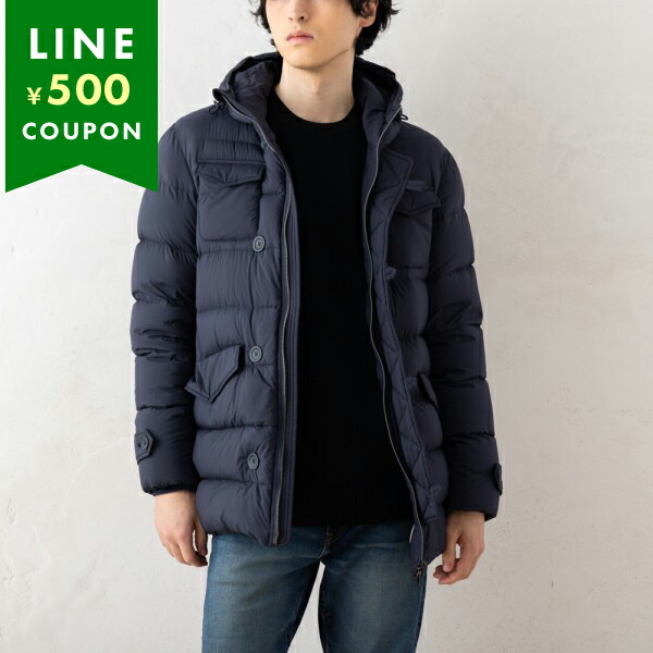 楽天市場】ヘルノ ダウンジャケット コート グレー メンズ HERNO