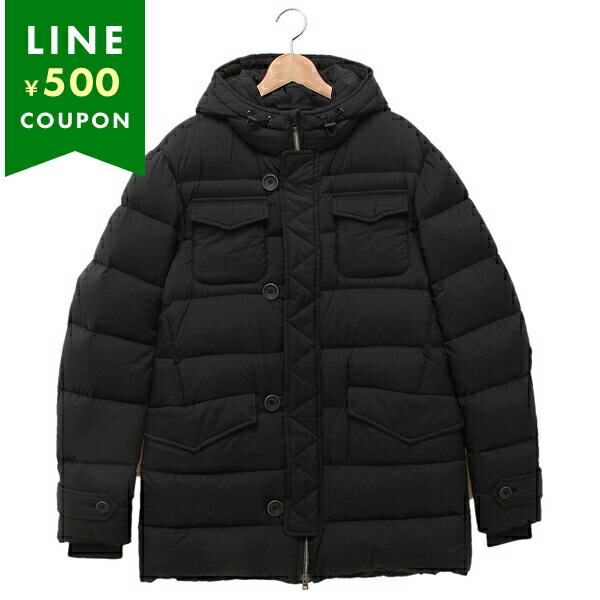 楽天市場】ヘルノ ダウンジャケット コート ブラック メンズ HERNO