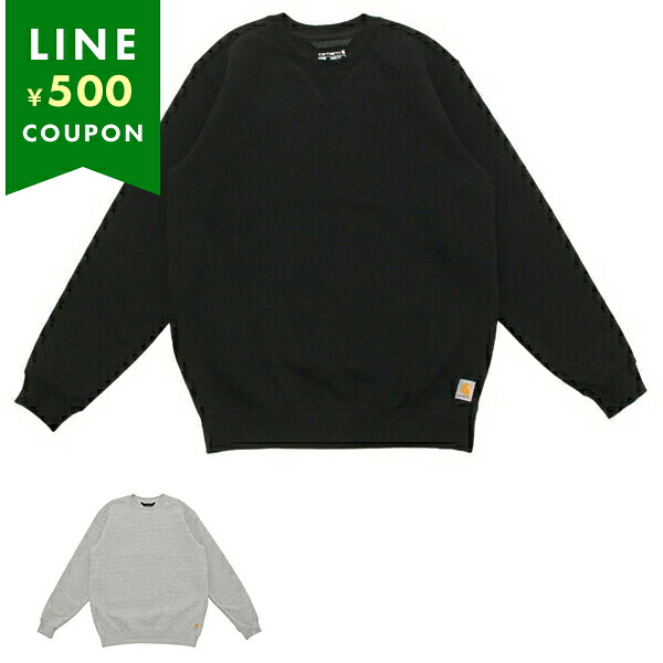 Carhartt メンズ ミッド級 スウェットシャツ クルーネック オリジナルフィット K124 ブラック Sサイズ 楽天市場】カーハート Tシャツ カットソー ミッドウェイトクルーネック