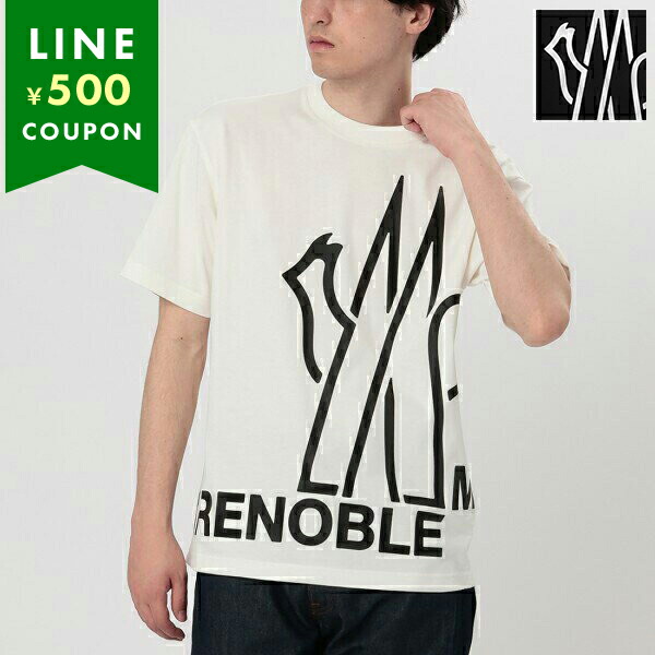 MONCLER　Tシャツ T-shirt Moncler Short Sleeve T-Shirt with Logo Print